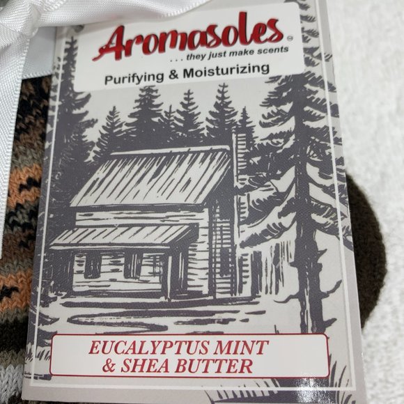 Hue Geo Stripe Boot Socks 2 pair, Aromasoles Double Layer, Sherpa Socks O/S NWT - Picture 7 of 14